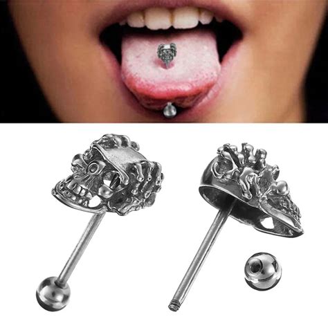 clip on tongue stud|Fake Piercings, Fake Body Piercing Jewelry .